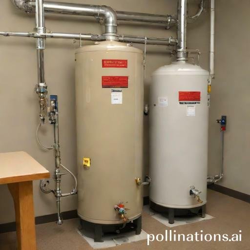Why is sediment removal important for apartment complex water heaters?