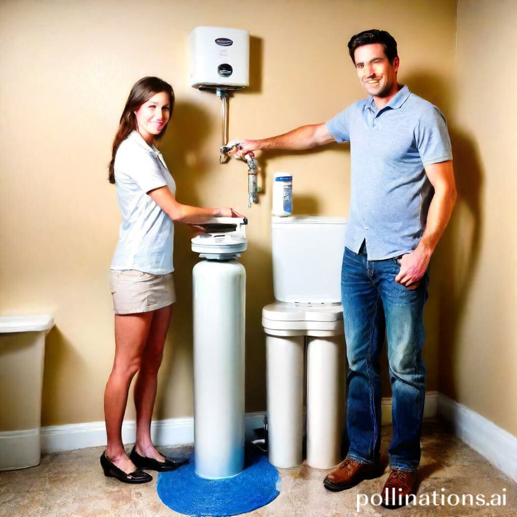 Install a water softener.