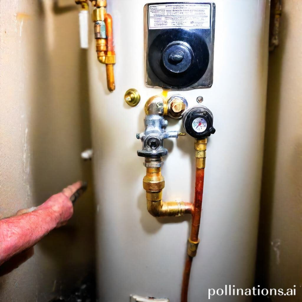 Repairing gas water heater leaks