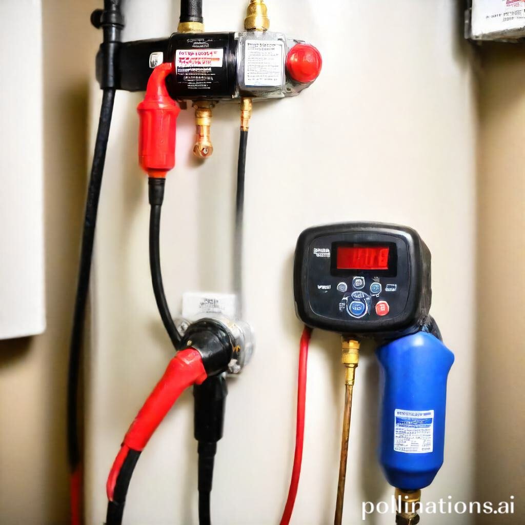 Tools Required for Flushing Water Heater with Digital Display