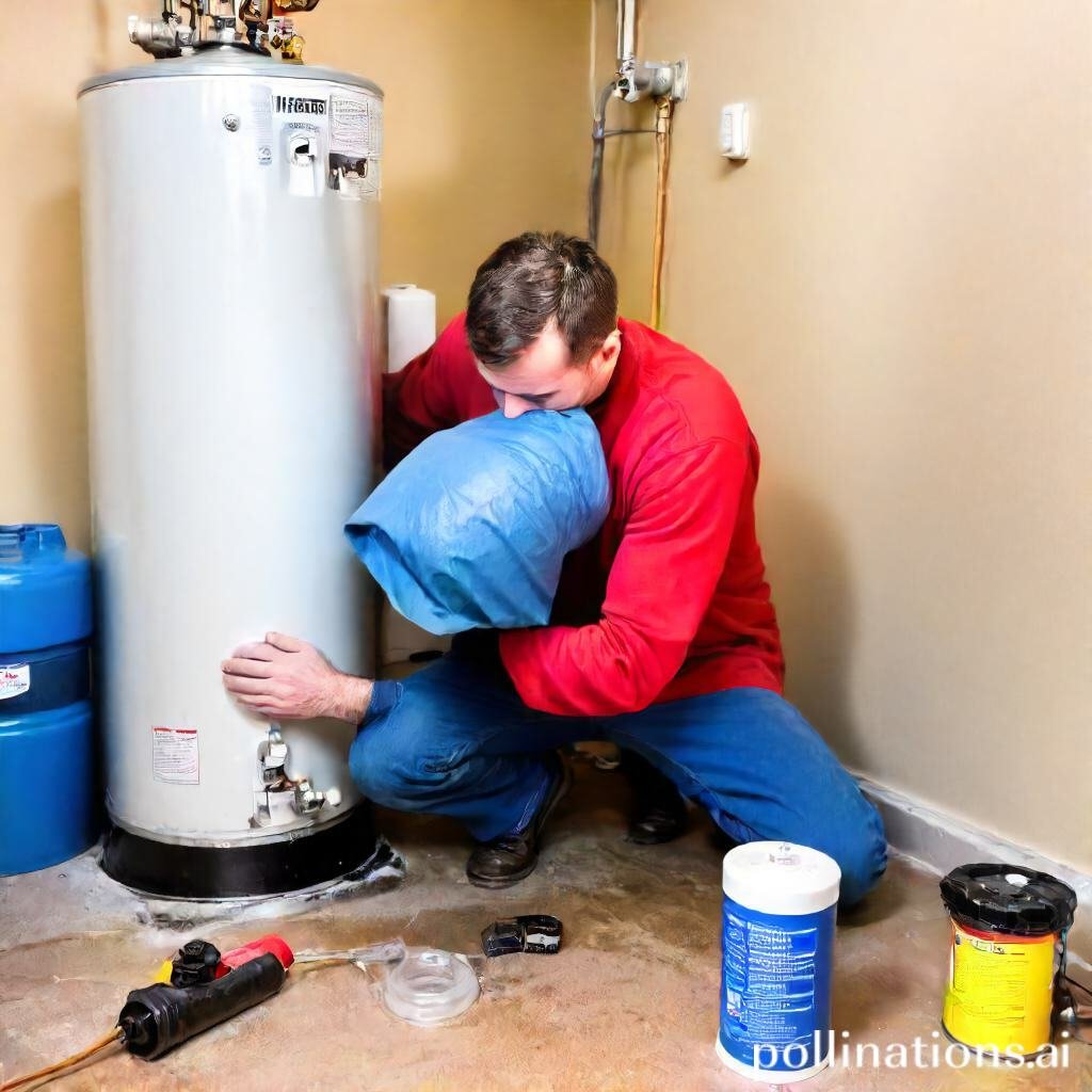 Fixing A Water Heater Leak On The Bottom