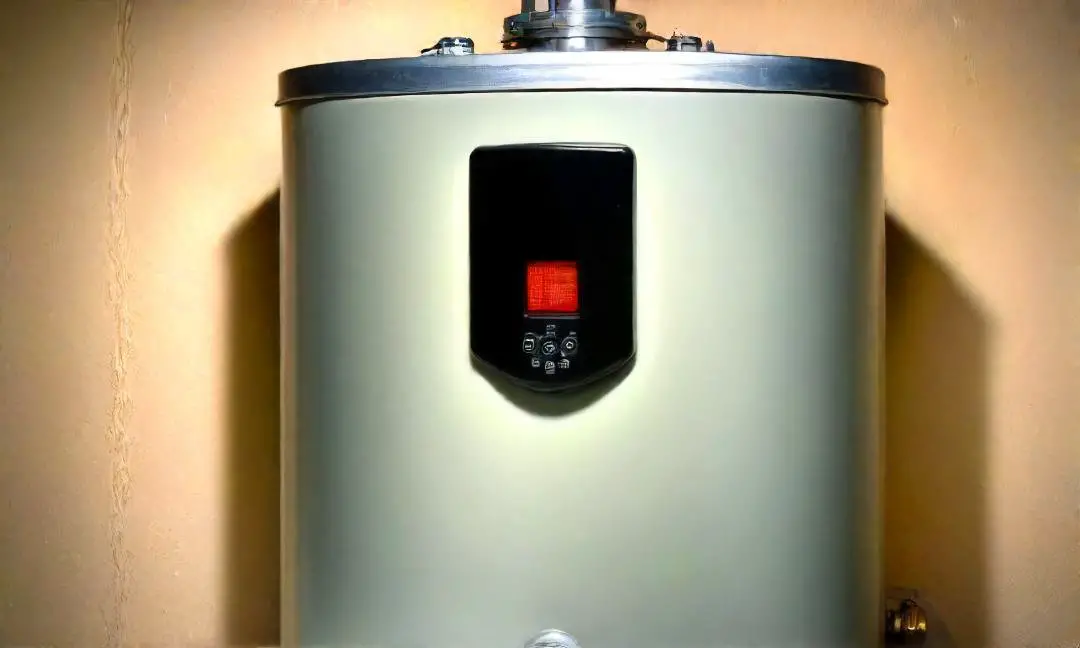 excel on demand hot water heater is flashing a red light