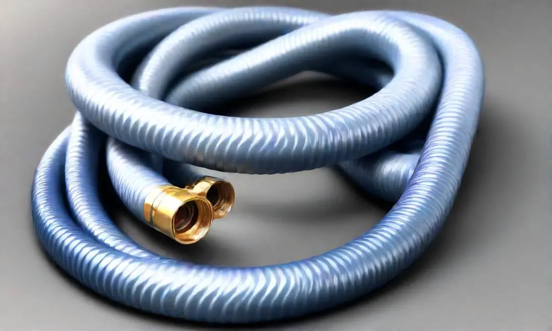 can we used flex hose for hot water heate