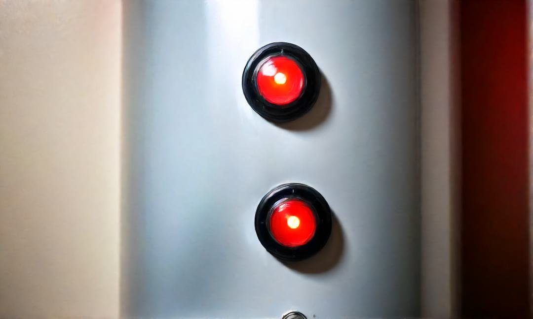 gas water heater gets red flashing light