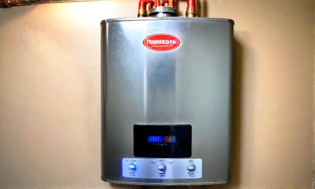 tankless water heater blinking red