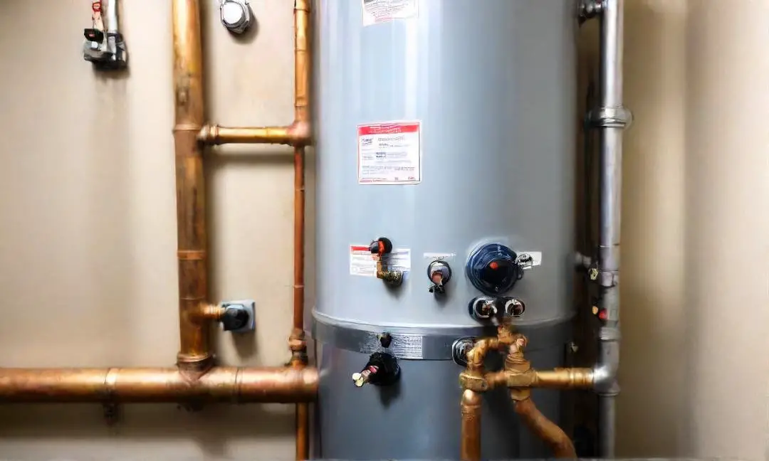 is the potable water line the main line to electric water heater