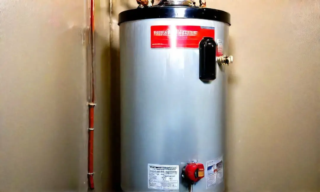 water heater flashing red