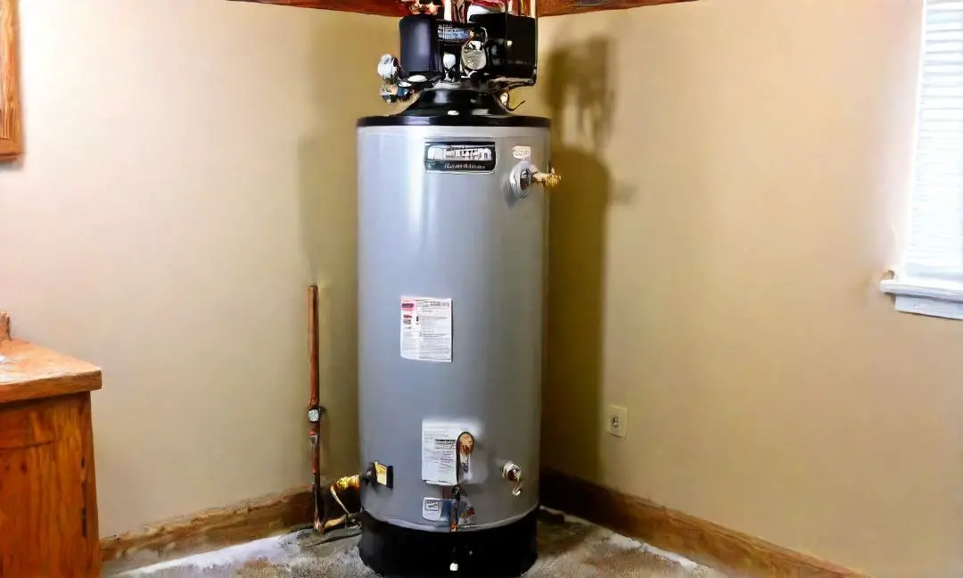 winter shoutdown of ao smith vertex 50 gallon power -vent hot water heater